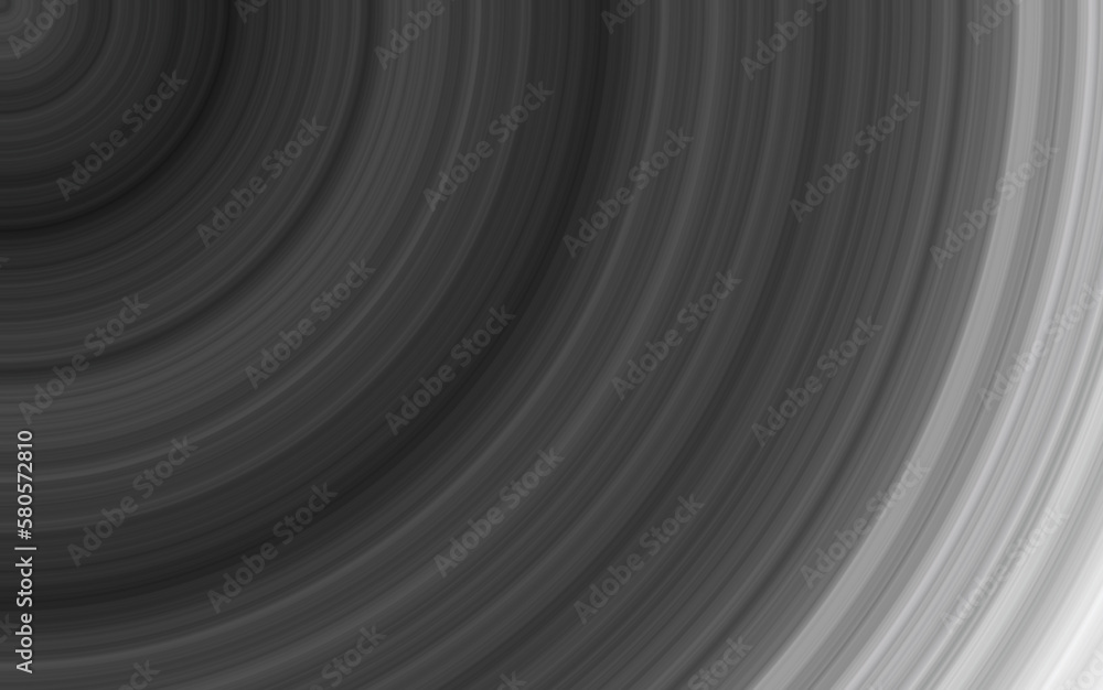Fototapeta premium gradient circle black and white abstract background shades of grey and white