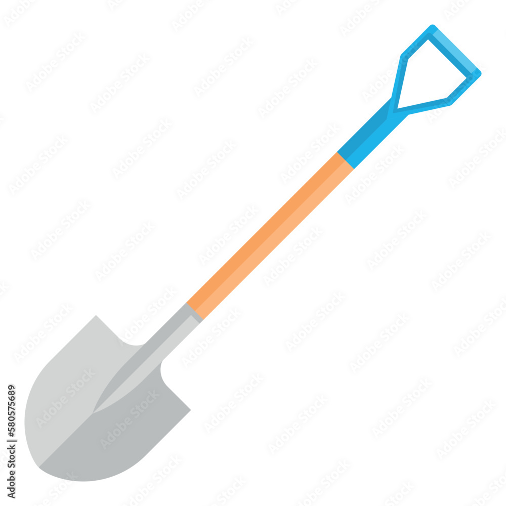 Vector cartoon image of a garden tool. The concept of caring for seedlings and vegetable garden. Farm work. An element for your design. Vector cartoon image of a garden tool. The concept of caring for seedlings and vegetable garden. Farm work. An element for your design.