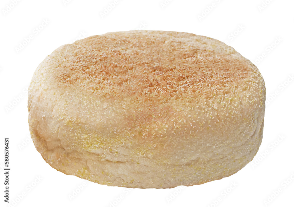 English muffin wheat isolated. PNG transparency English muffin wheat isolated. PNG transparency