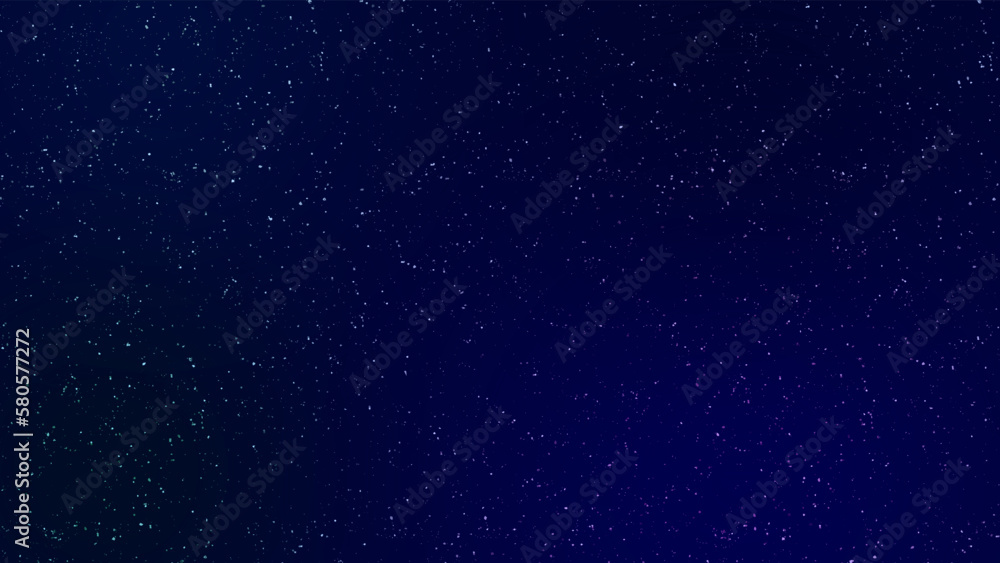 Space stars background vector illustration of The night sky. Infinity Space