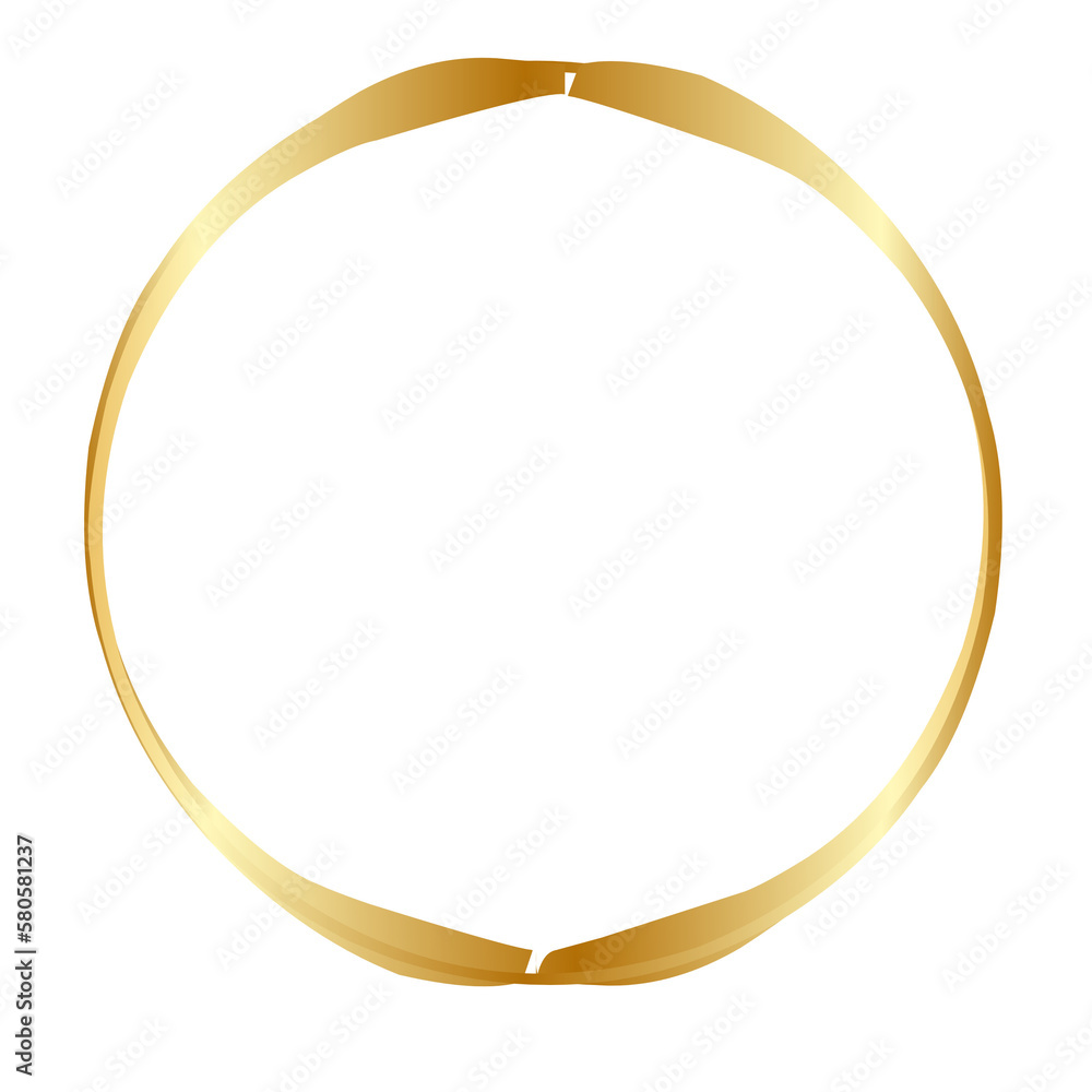 Golden Circle, golden border, golden frame, wedding ornament, luxurious gold circle Golden Circle, golden border, golden frame, wedding ornament, luxurious gold circle
