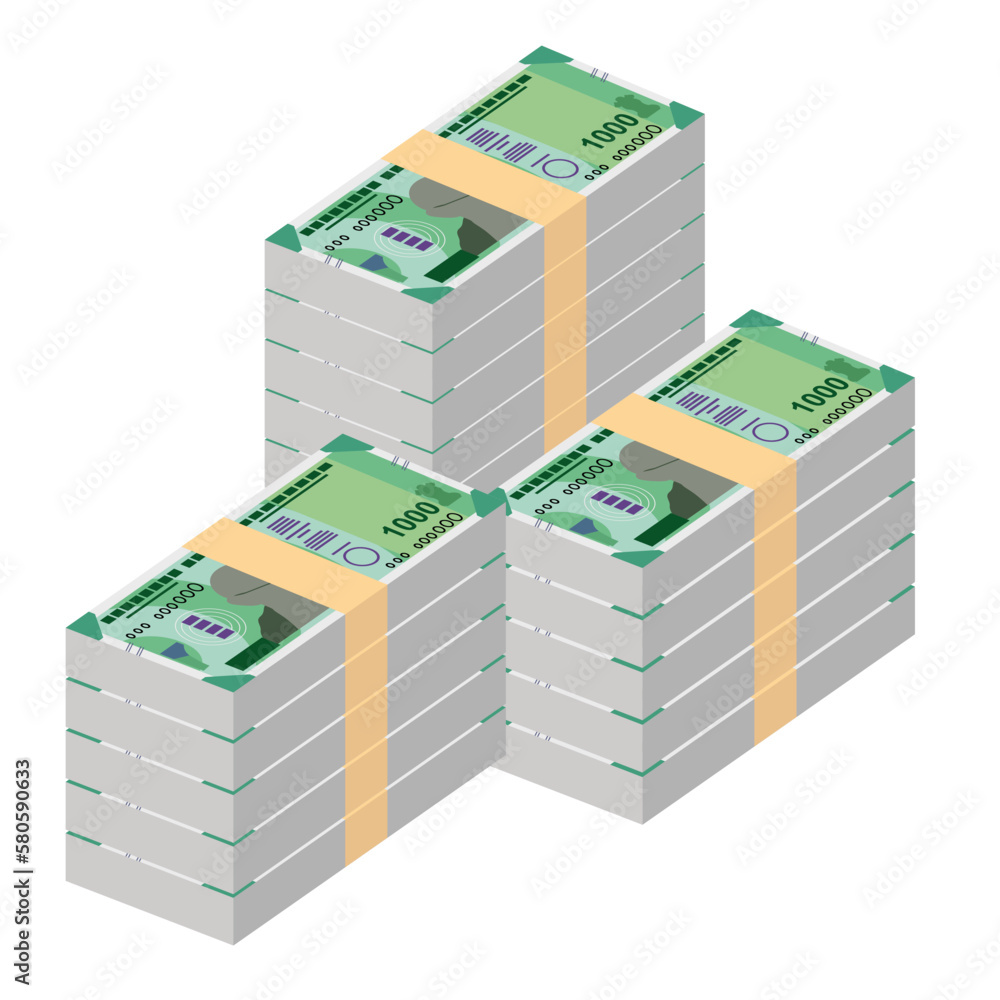 Indian Rupee Vector Illustration. India, Bhutan money set bundle banknotes. Paper money 1000 INR. Flat style. Isolated on white background. Simple minimal design. Indian Rupee Vector Illustration. India, Bhutan money set bundle banknotes. Paper money 1000 INR. Flat style. Isolated on white background. Simple minimal design.