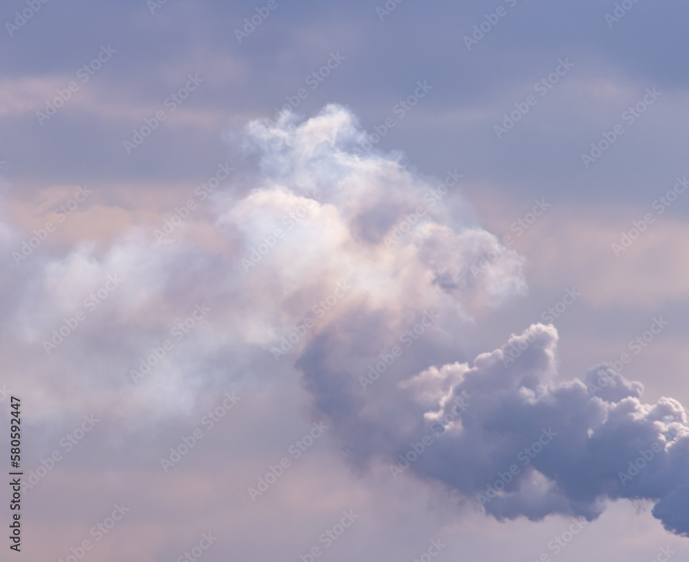 industrial smoke in the sky as background industrial smoke in the sky as background