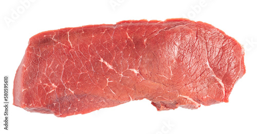 raw meat on transparent background. png file