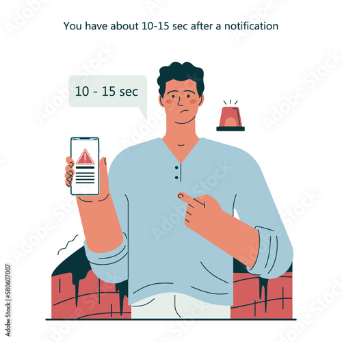 Earthquake safety rules. Countermeasures and instruction in case