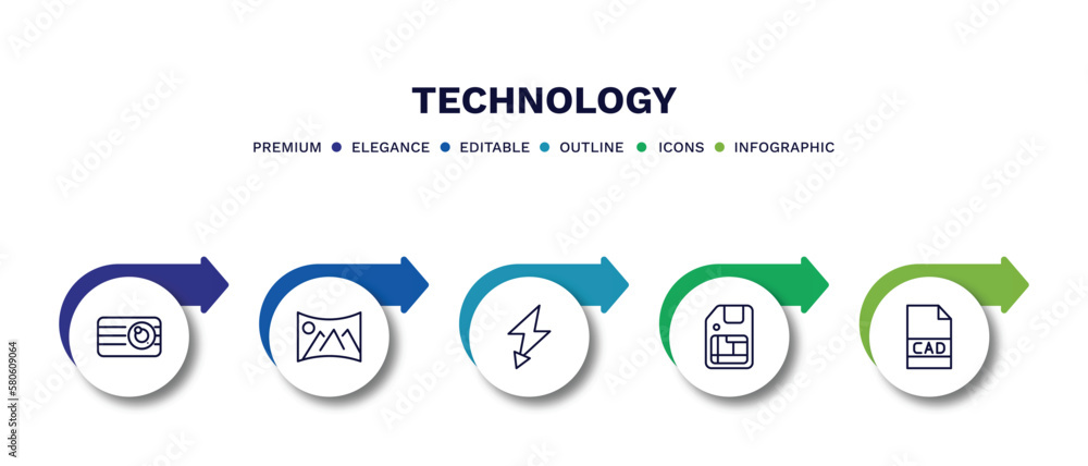 set of technology thin line icons. technology outline icons with infographic template. linear icons such as retro squared camera, panoramic, green flash, big floppy disk, cad vector. set of technology thin line icons. technology outline icons with infographic template. linear icons such as retro squared camera, panoramic, green flash, big floppy disk, cad vector.