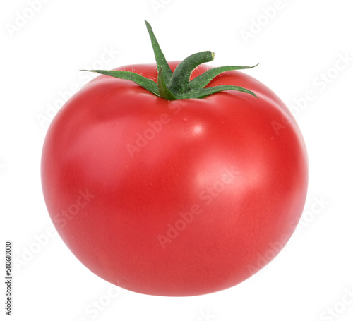 Tomato isolated on white background. without shadow
