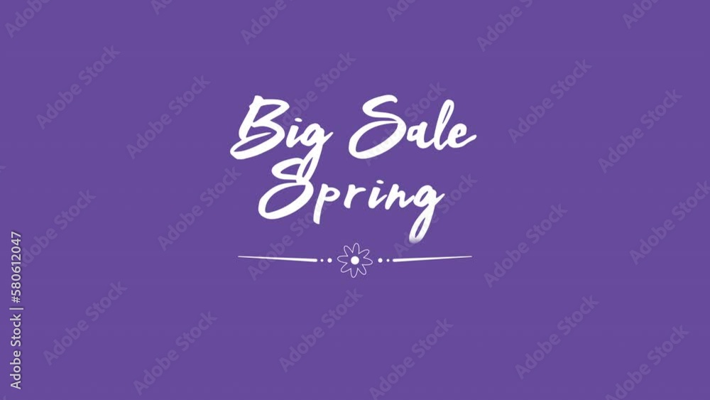 Spring Big Sale on fashion purple gradient, motion holidays, promo and spring style background Spring Big Sale on fashion purple gradient, motion holidays, promo and spring style background