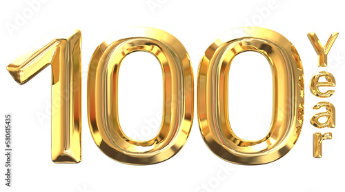 Happy Anniversary 30th 3d Gold