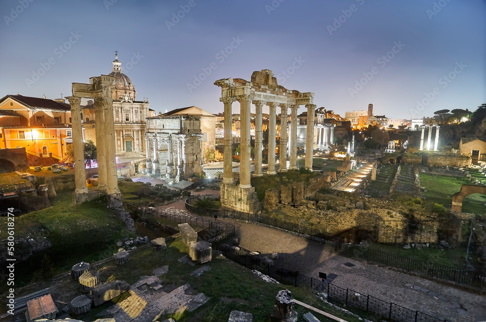 The forum of Rome