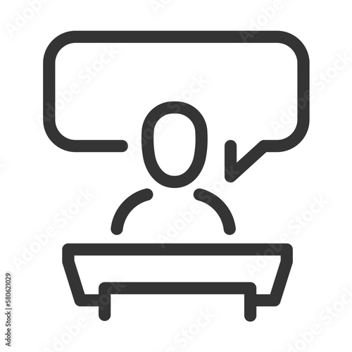 Pixel perfect, editable stroke, up scalable, line, vector bloop icon.