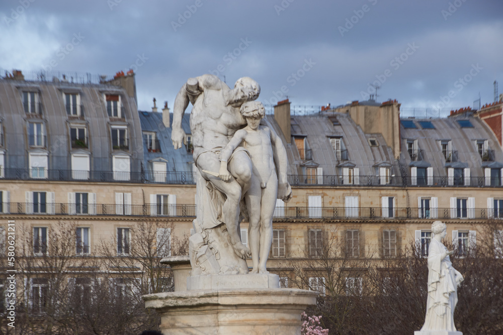 Obraz premium Statue de Paris