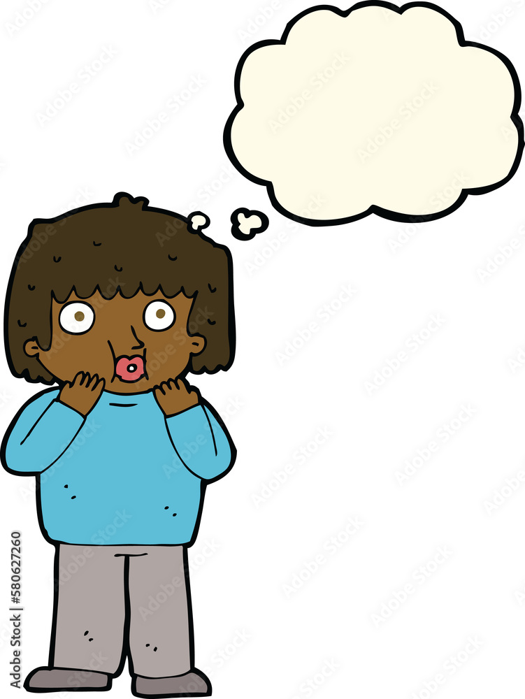 cartoon worried boy with thought bubble cartoon worried boy with thought bubble