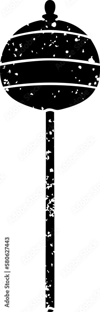 quirky distressed symbol golden sceptre quirky distressed symbol golden sceptre