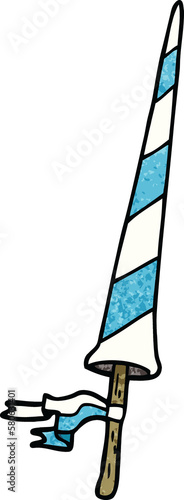 cartoon doodle knights lance