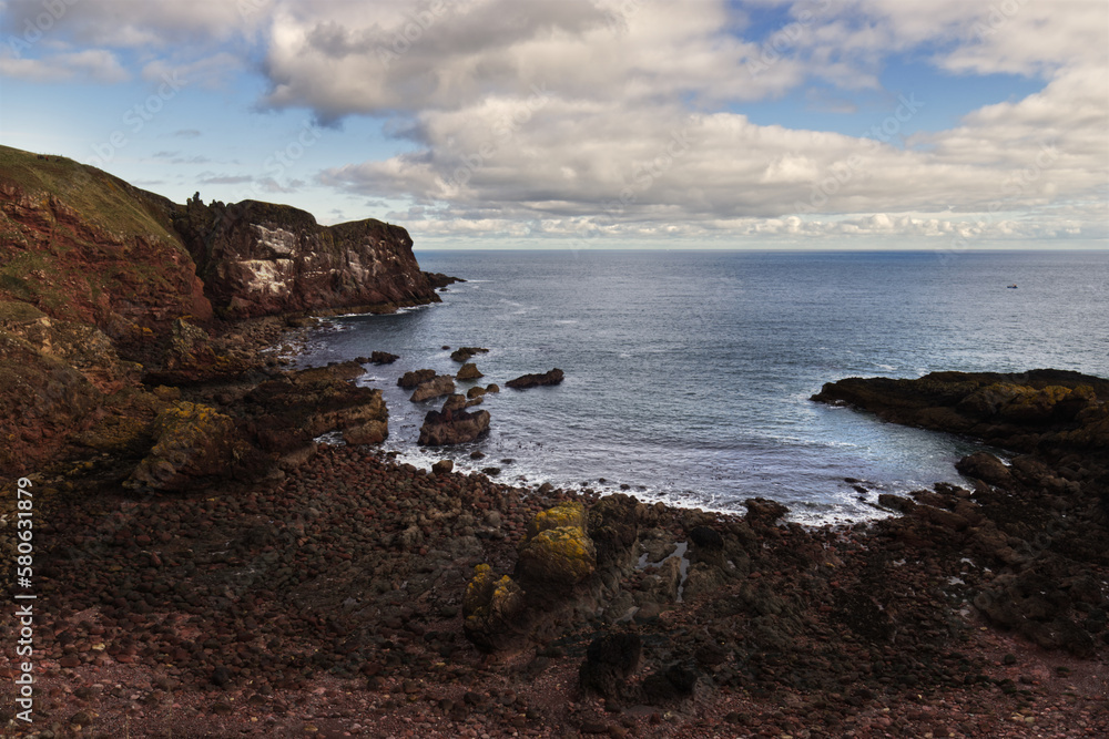 At the St. Abbys reserve, you can find a sense of balance between land, sea, and sky, just north of the UK. 