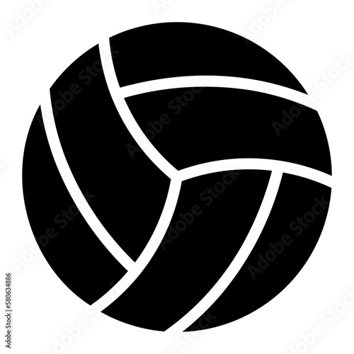 volleyball glyph icon