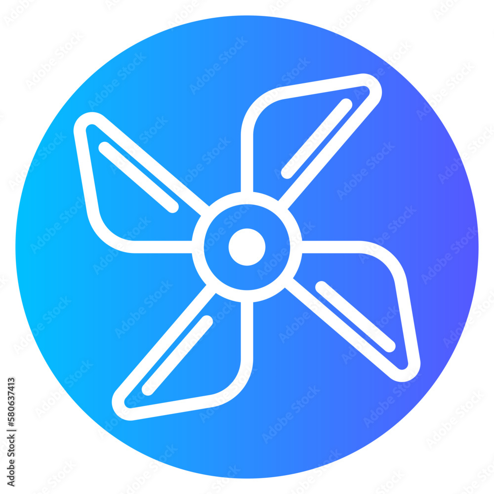 cooler gradient icon