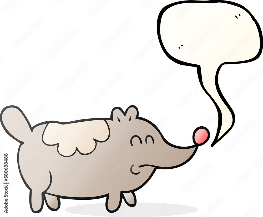 speech bubble cartoon small fat dog speech bubble cartoon small fat dog