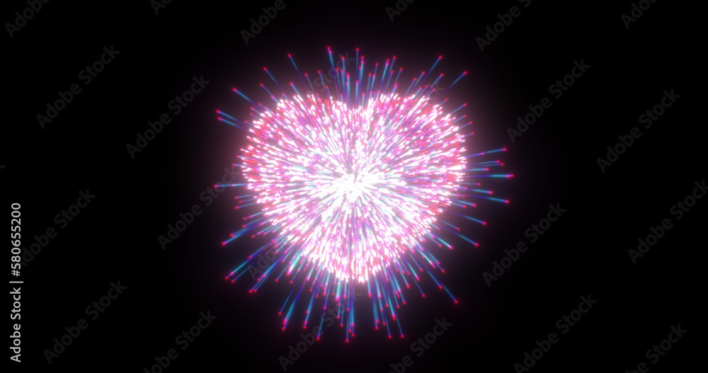 Abstract purple pink fireworks festive fireworks for valentine's day in the shape of a heart from glowing particles and magical energy lines. Abstract background Abstract purple pink fireworks festive fireworks for valentine's day in the shape of a heart from glowing particles and magical energy lines. Abstract background