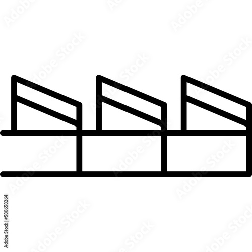 Hurdles Race Icon