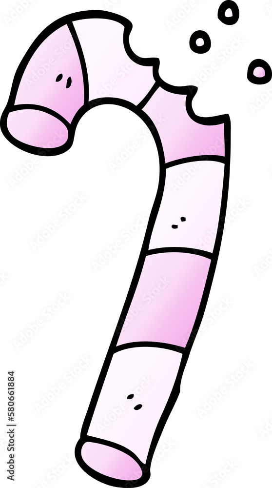 cartoon doodle pink candy cane cartoon doodle pink candy cane