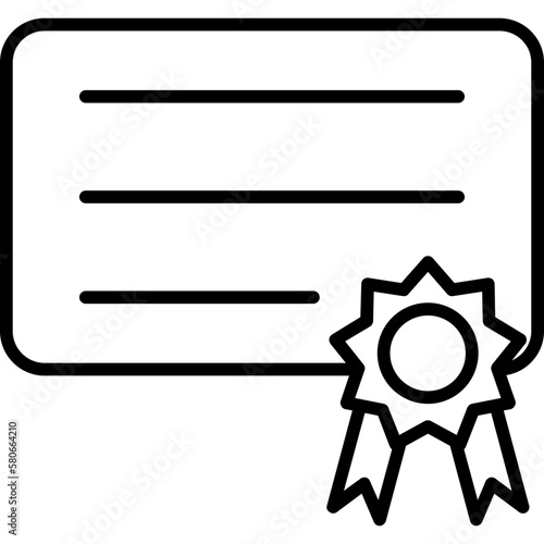 Certificate Icon
