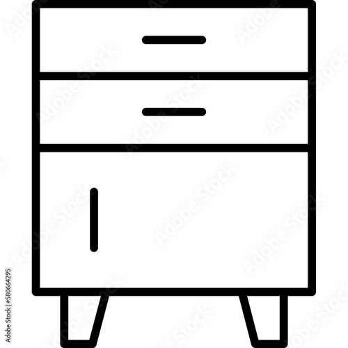 Chest Of Drawers Icon