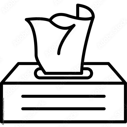 Wet Wipes Icon