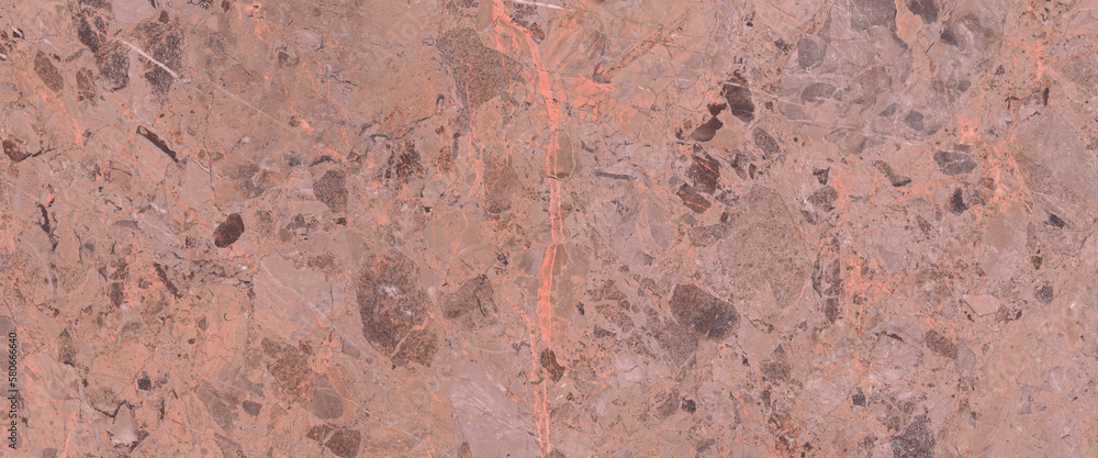 natural brown marble with high depth veins structure natural background