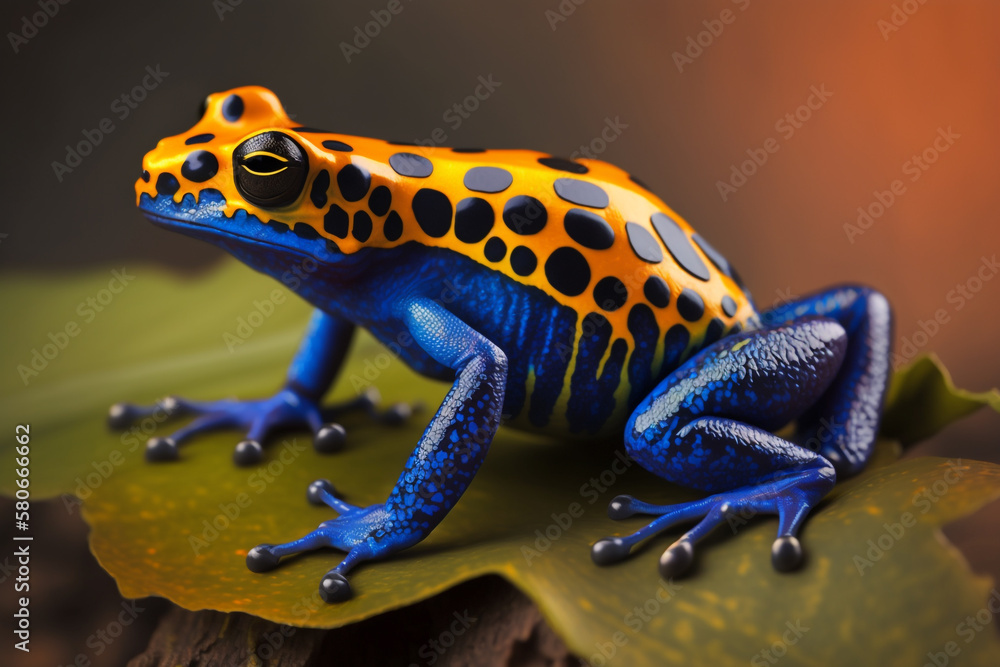 Obraz premium Poison Dart Frog. Generative AI