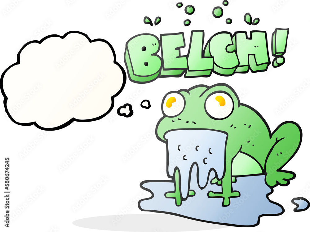 thought bubble cartoon gross little frog thought bubble cartoon gross little frog