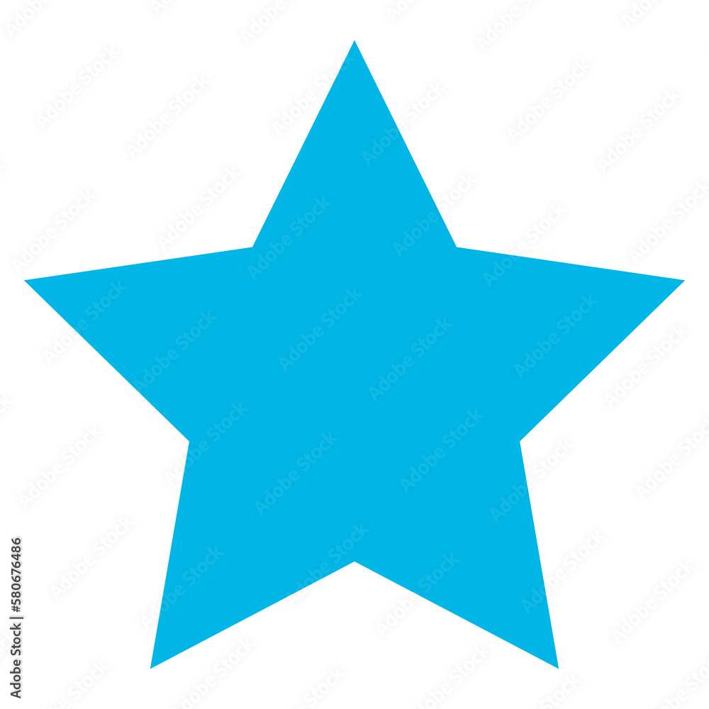 Abstract Geometric Star Shape on a Transparent Background Abstract Geometric Star Shape on a Transparent Background