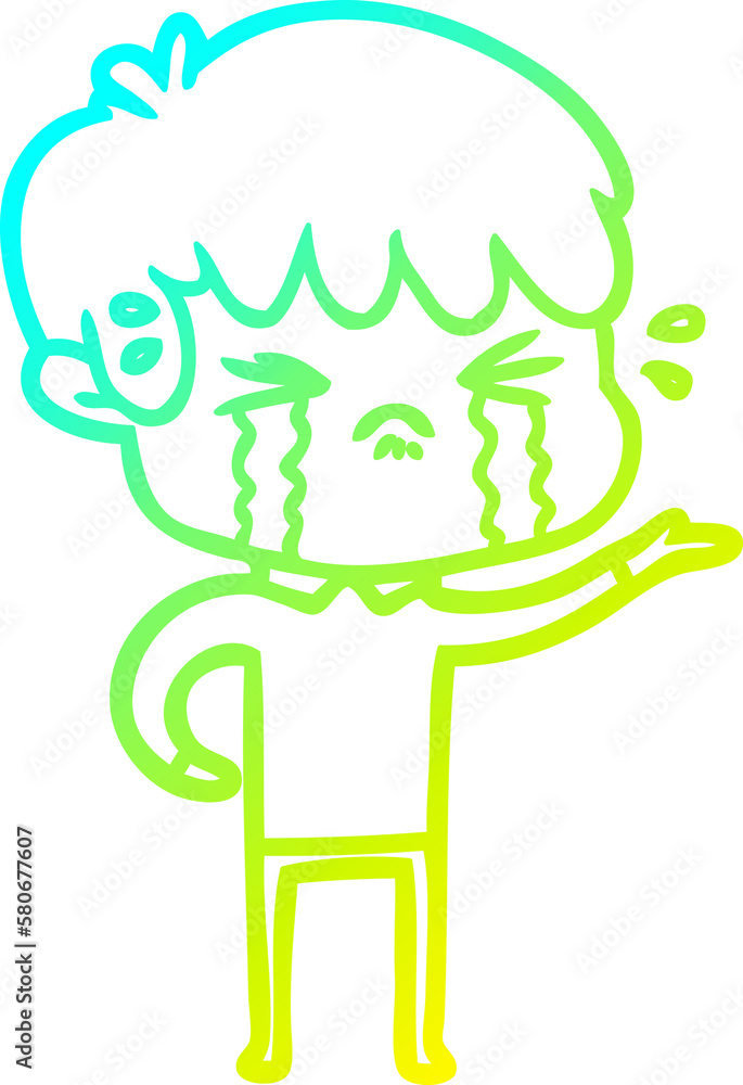 cold gradient line drawing cartoon boy crying cold gradient line drawing cartoon boy crying