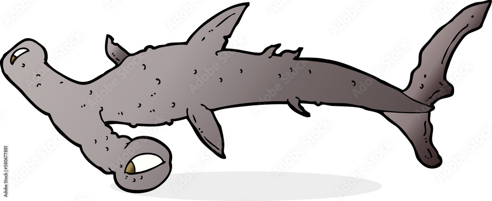 cartoon hammerhead shark cartoon hammerhead shark
