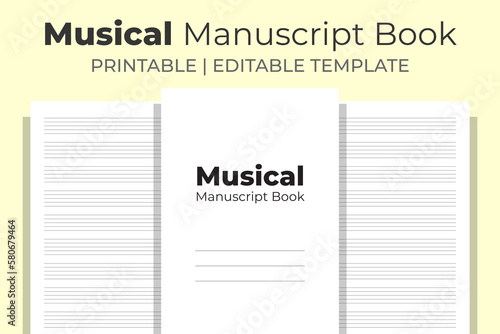 Musical Manuscript Book