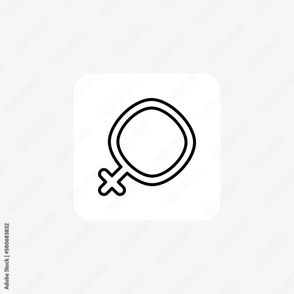 Gender, male fully editable vector Line Icon Gender, male fully editable vector Line Icon