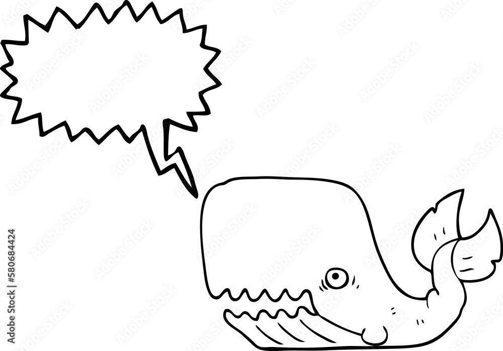 speech bubble cartoon angry whale speech bubble cartoon angry whale