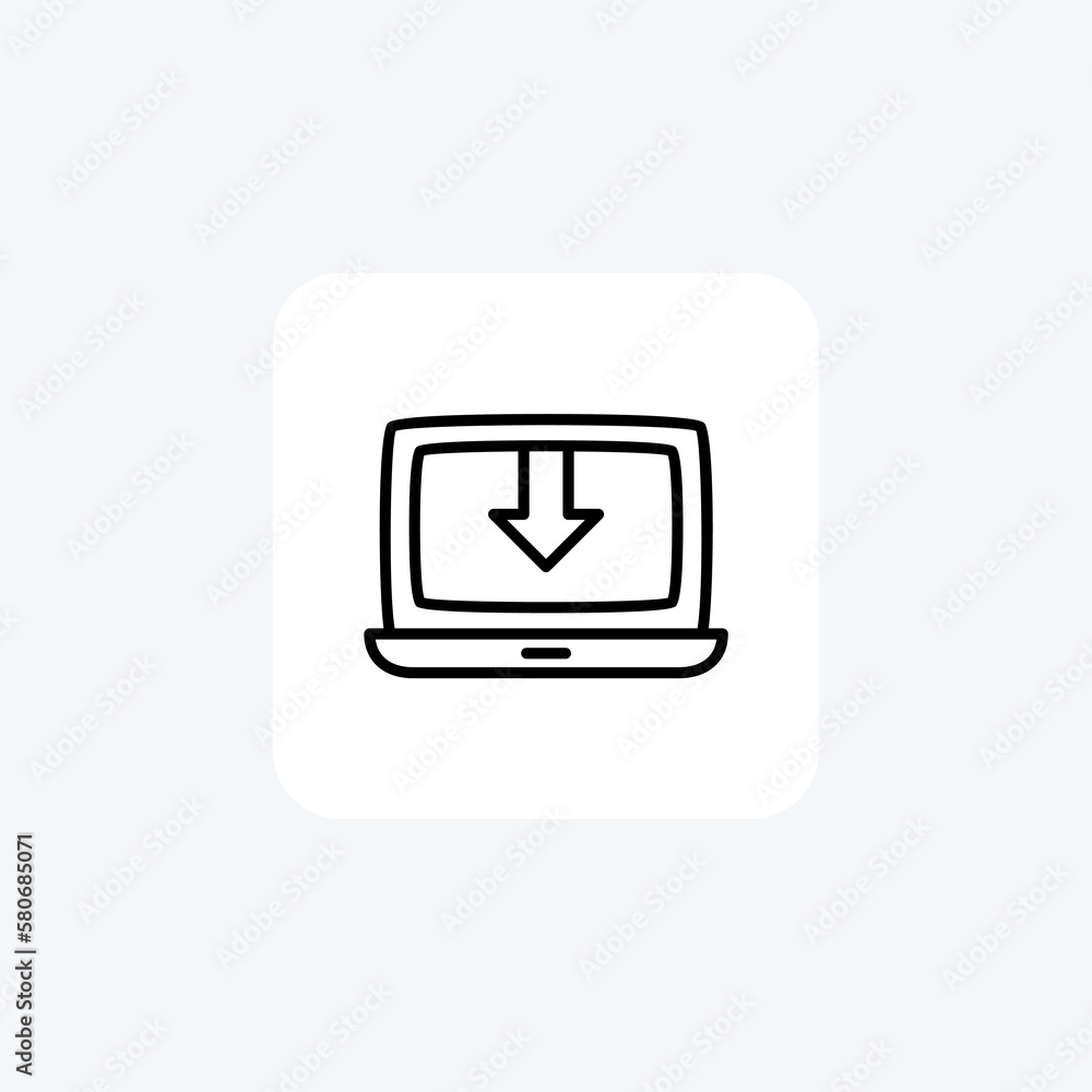 Arrow, download fully editable vector fill icon
Arrow, download fully editable vector fill icon