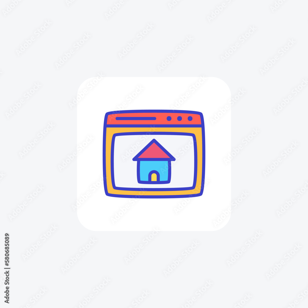 Home, homepage fully editable vector fill icon
Home, homepage fully editable vector fill icon