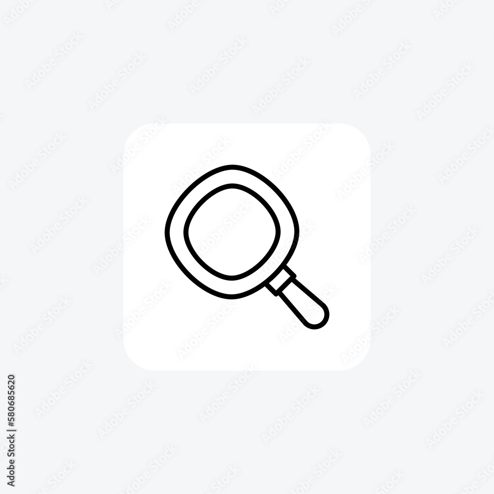 Magnifier, search fully editable vector fill icon
Magnifier, search fully editable vector fill icon