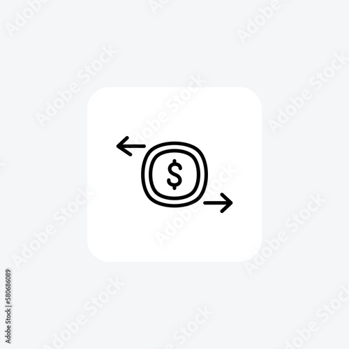 Free Download Investment, dollar fully editable vector line icon

 - GFXLoad