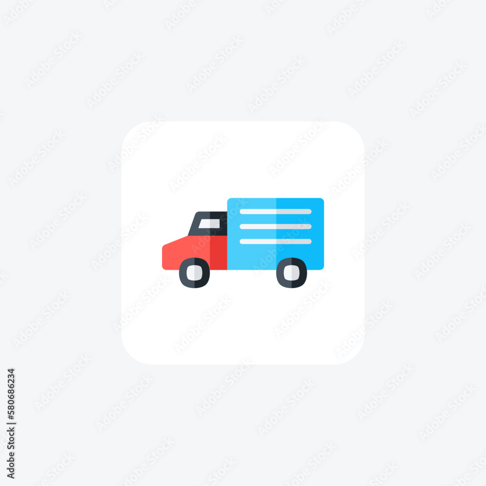 Courier, delivery fully editable vector line icon
Courier, delivery fully editable vector line icon