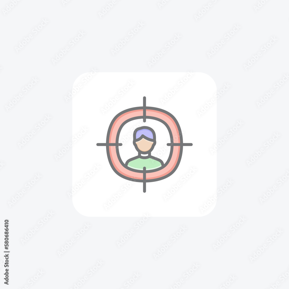Headhunter, recruiting fully editable vector line icon
Headhunter, recruiting fully editable vector line icon