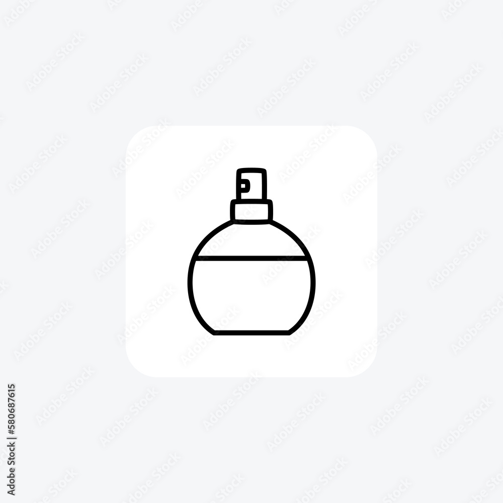 Perfume fully editable vector fill icon Perfume fully editable vector fill icon