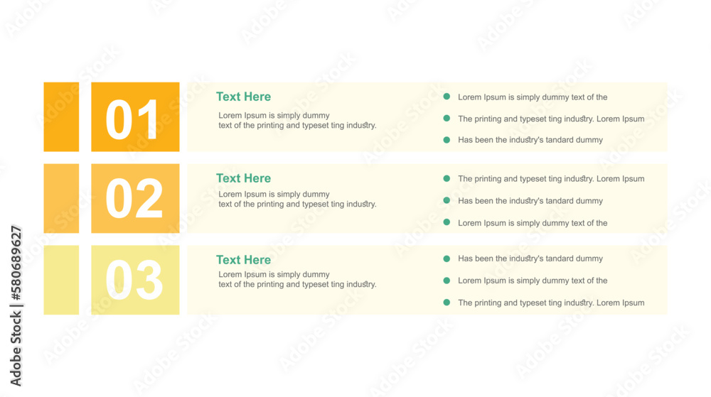 Obraz premium Infographic steps diagram template for presentations
