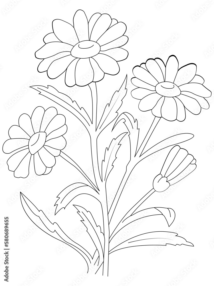 Abstract floral ornament. Hand drawn doodle. Vector illustration Abstract floral ornament. Hand drawn doodle. Vector illustration