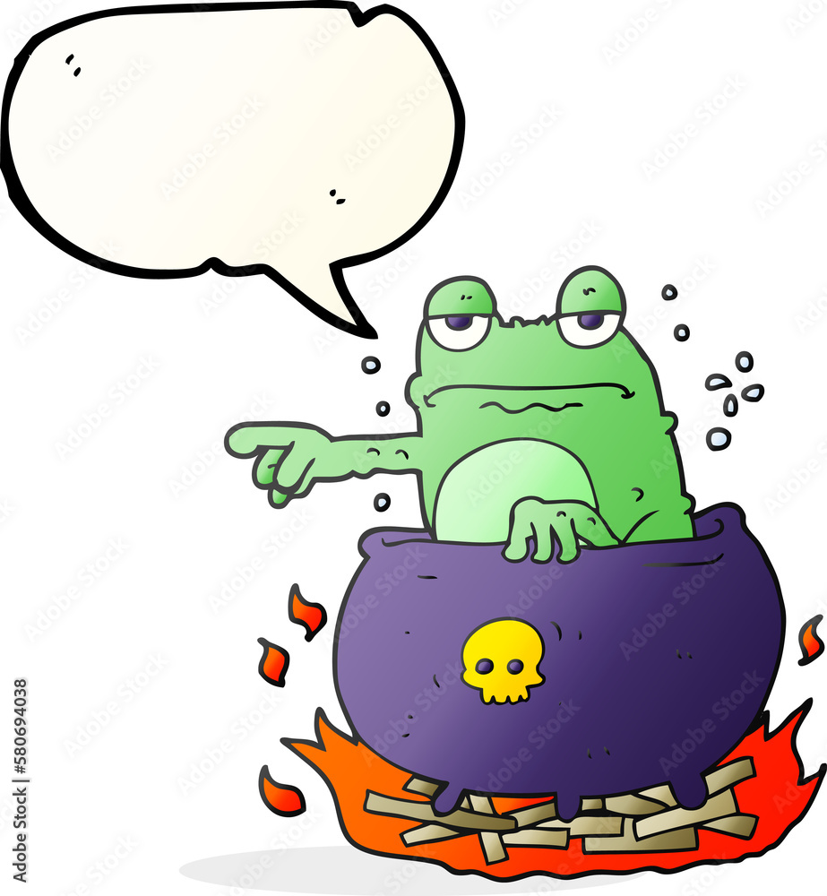 speech bubble cartoon halloween toad speech bubble cartoon halloween toad