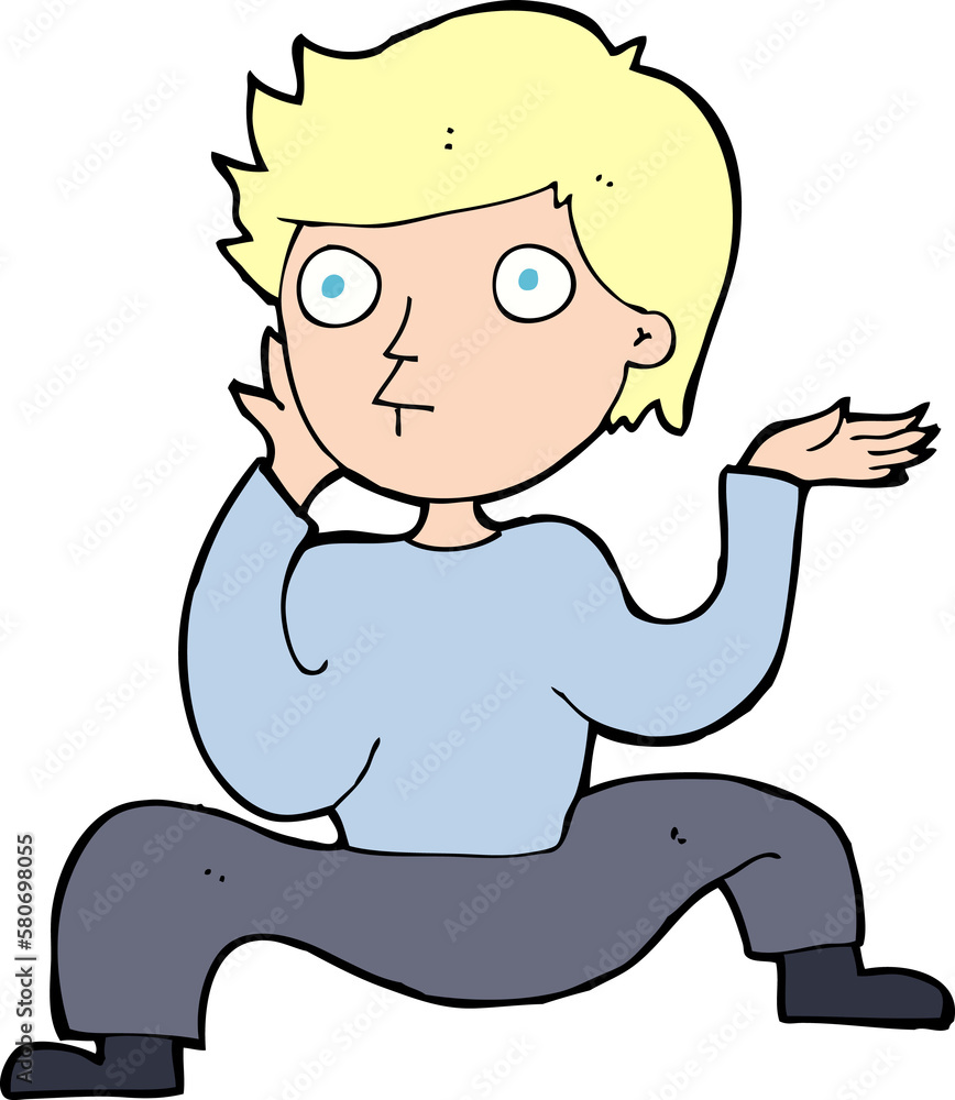 cartoon boy doing crazy dance cartoon boy doing crazy dance