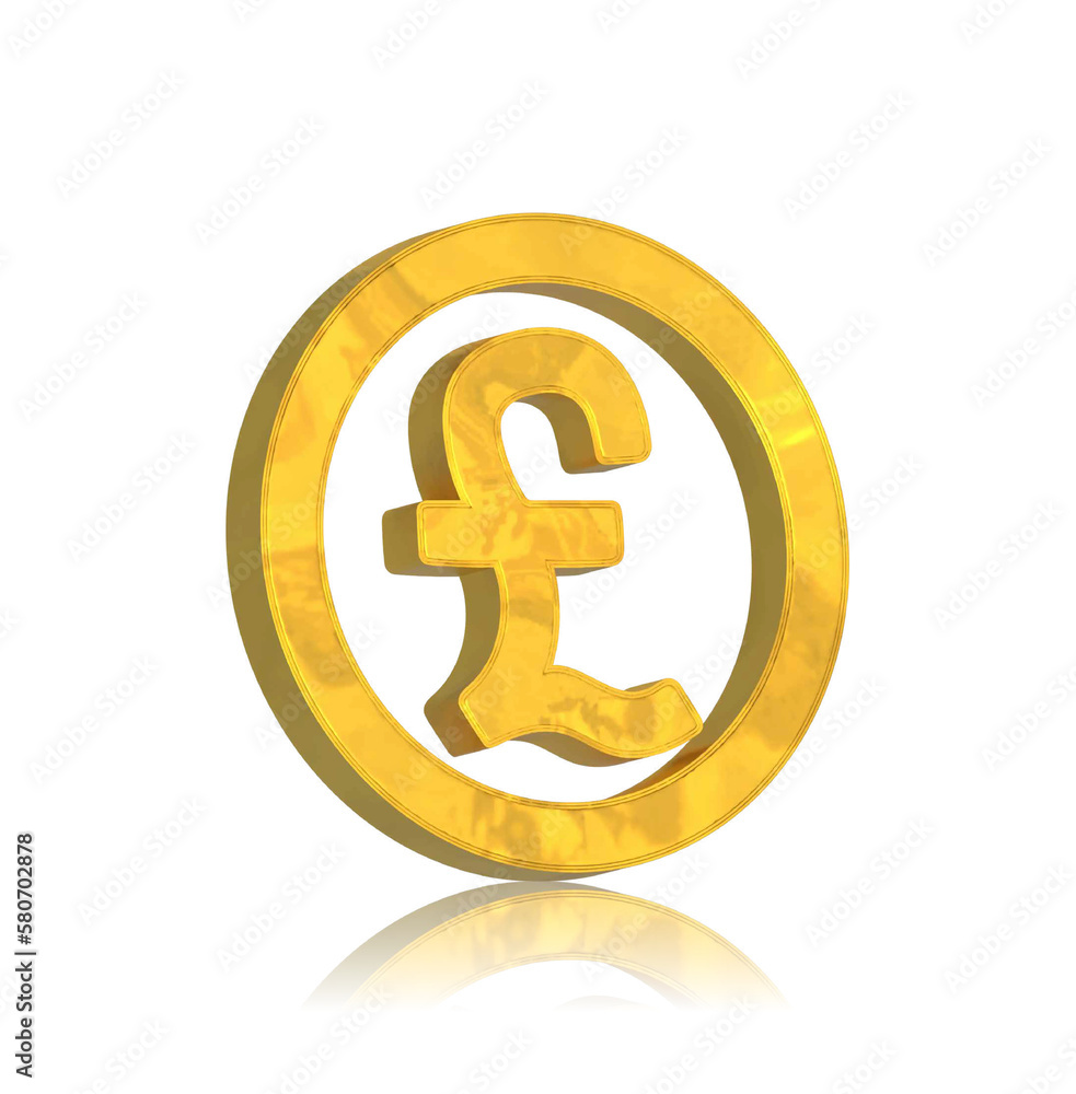 Obraz premium Currency 3d Icon